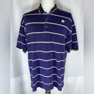 Antigua Kansas State Wildcats Vintage Polo Distributed By GTM Sportswear XL